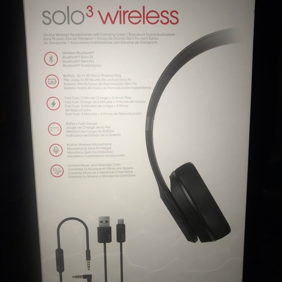 Beat solo 3 wireless **TRIED ON** - Picture 3 of 7